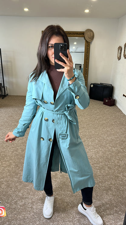 Trenchcoat Babyblue