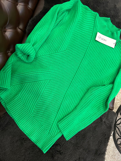 Knitted Sweater Green