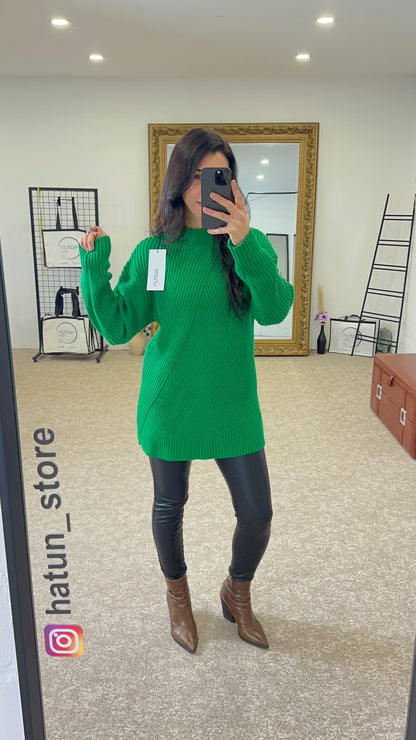 Knitted Sweater Green