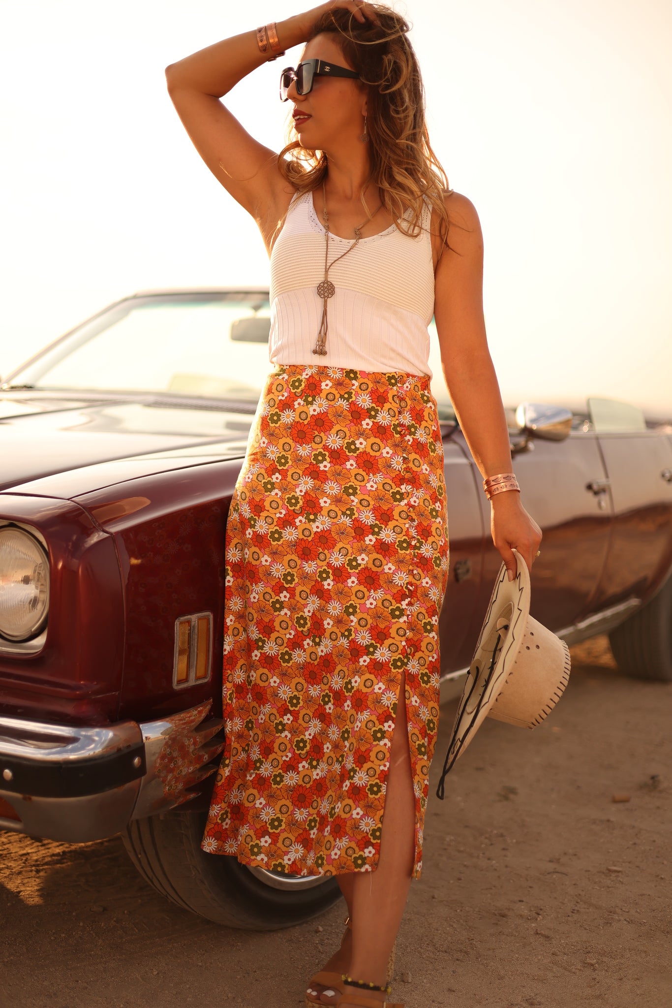 Daisy Midi Skirt