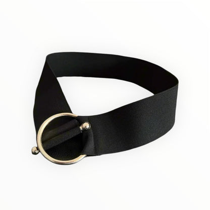 Women's stretch belt black