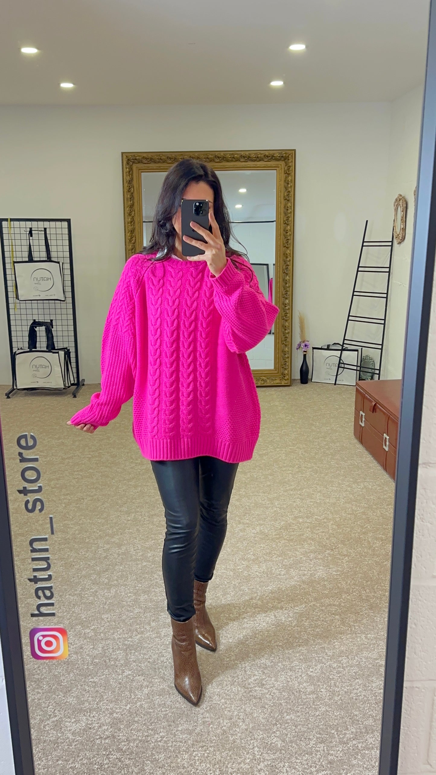 Knitted Sweater pınk