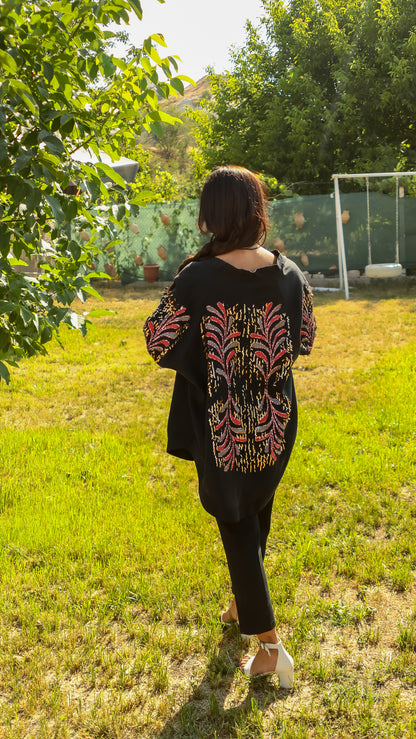 Bead and Embroidery Kimono