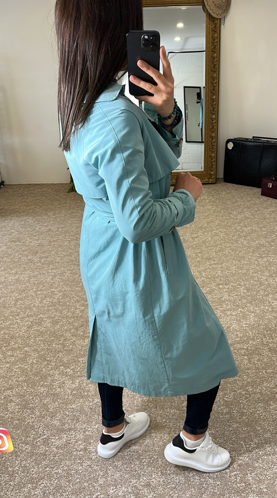 Trenchcoat Babyblue