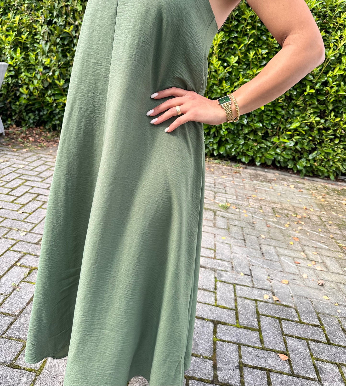 Serene Flow Maxi-jurk - groen