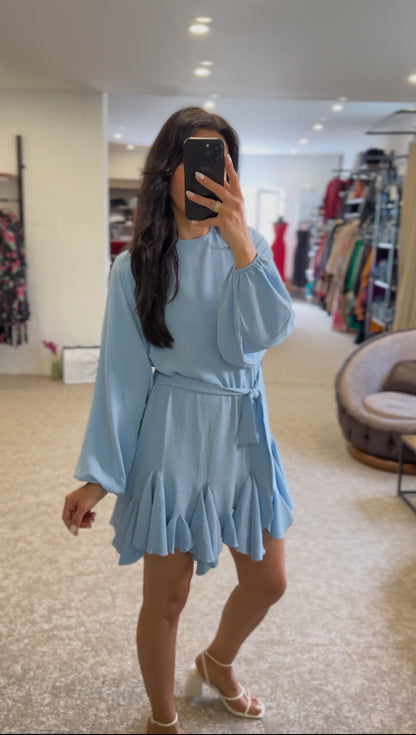 Short Ruffled Dress