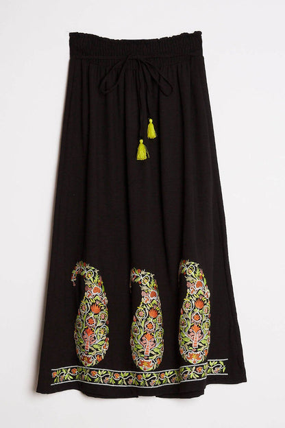 Skirt with Embroidery