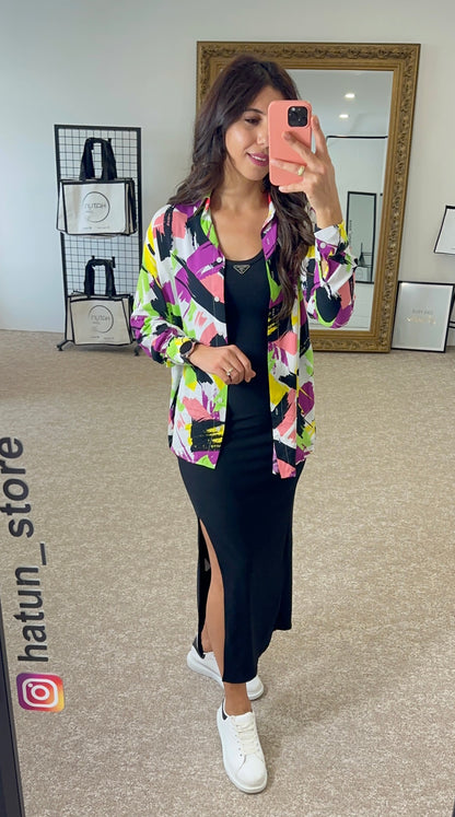 Colorful Patterns Blouse