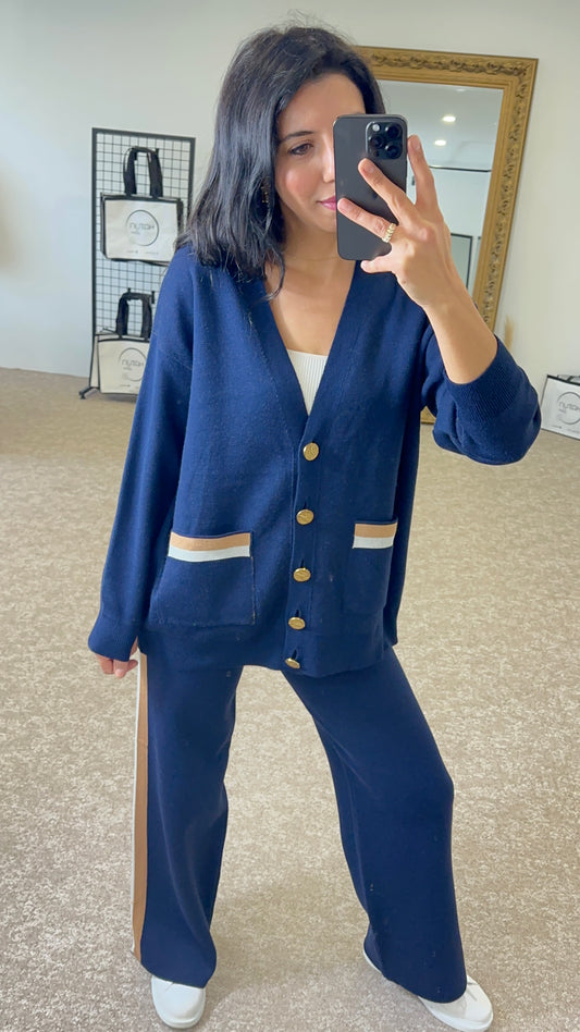 Comfy Trico Set - Navy Blue