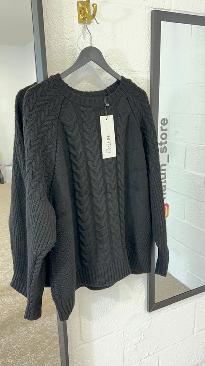 Knitted Sweater Black