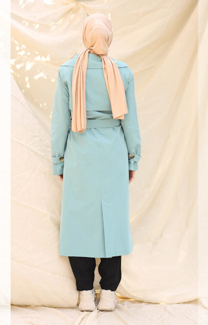 Trenchcoat Babyblue