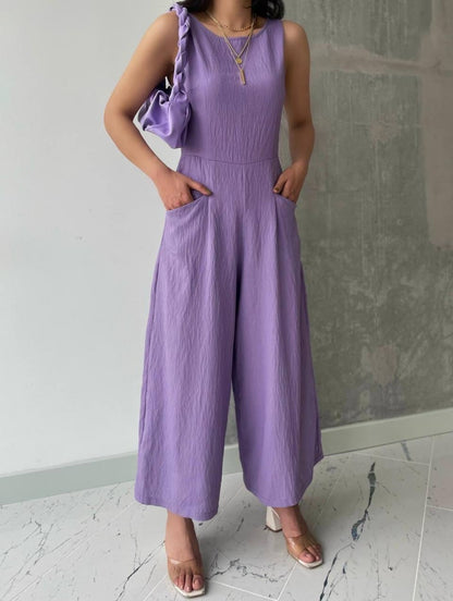 Jumpsuit lila