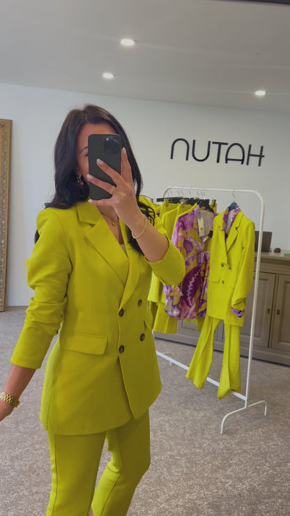 Oil Green Suit