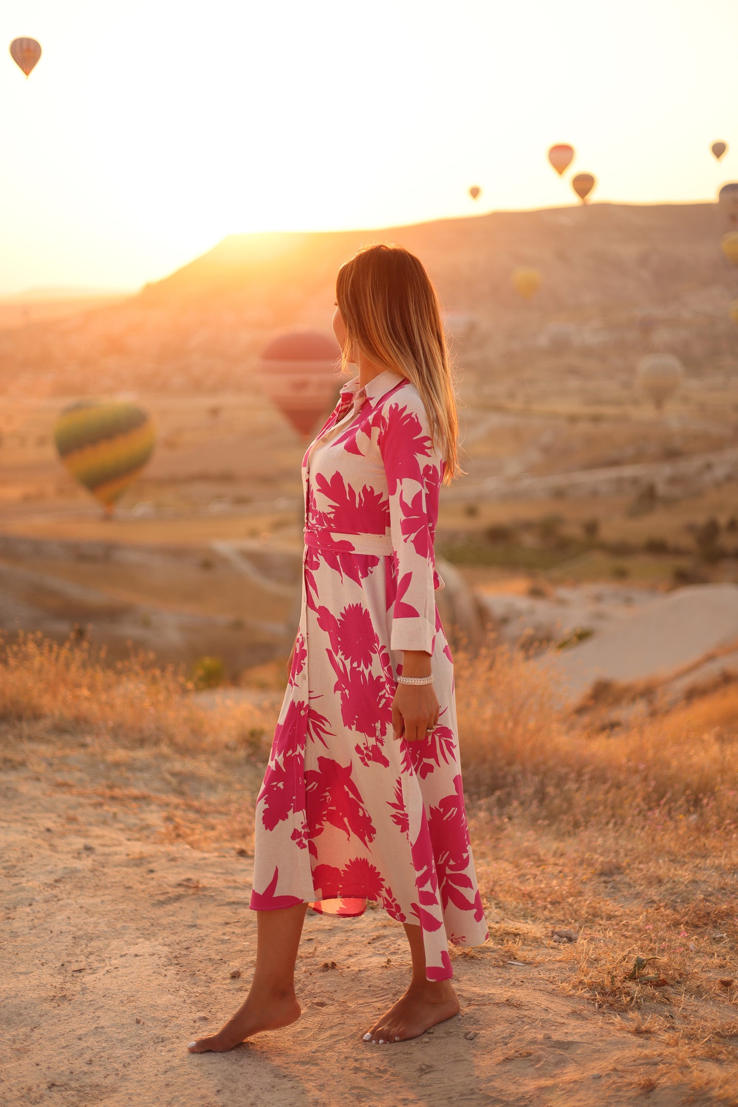 Alacati Linen Dress