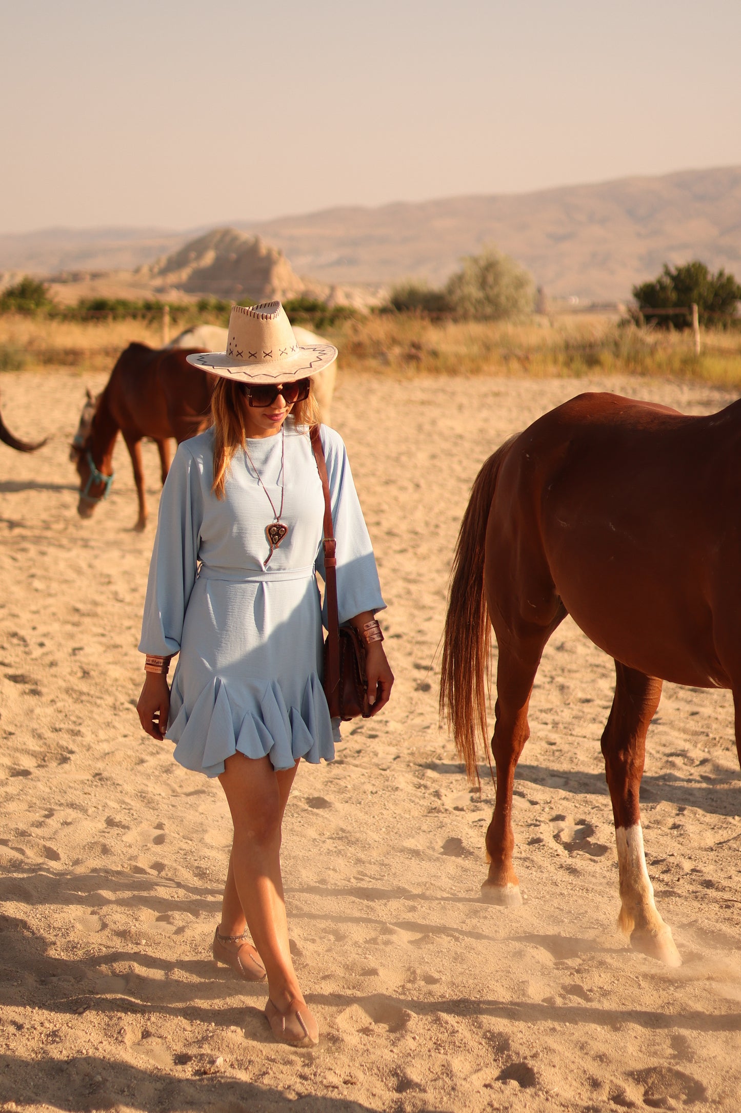 Short Ruffled Dress